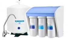 Due to the slow flow rates of the RO membranes, a traditional RO system needs to collect the purified water in a storage tank. Due to the slow flow rates of the RO membranes, a traditional RO system needs to collect the purified water in a storage tank.