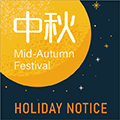 Holiday Notice of Taiwan Mid-Autumn Festival 2023