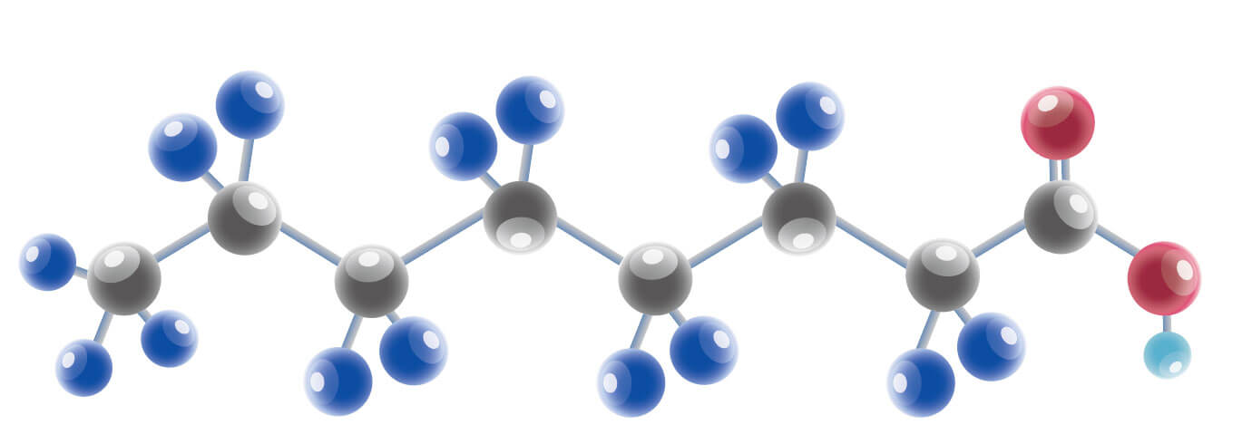 Chemical Structure of PFAS