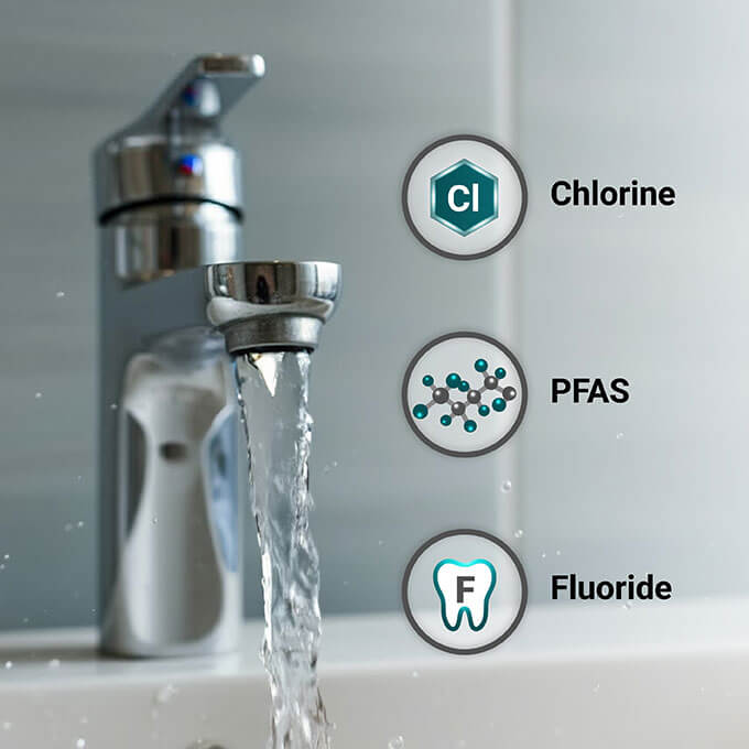 Can a Big Blue Whole House Water Filter Remove PFAS, Chlorine, and Fluoride?