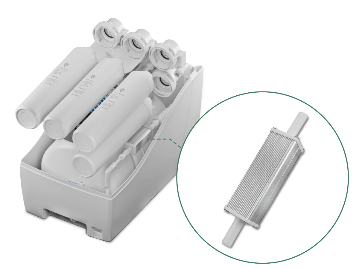 Optional 5 LPM UVC LED sterilization module
