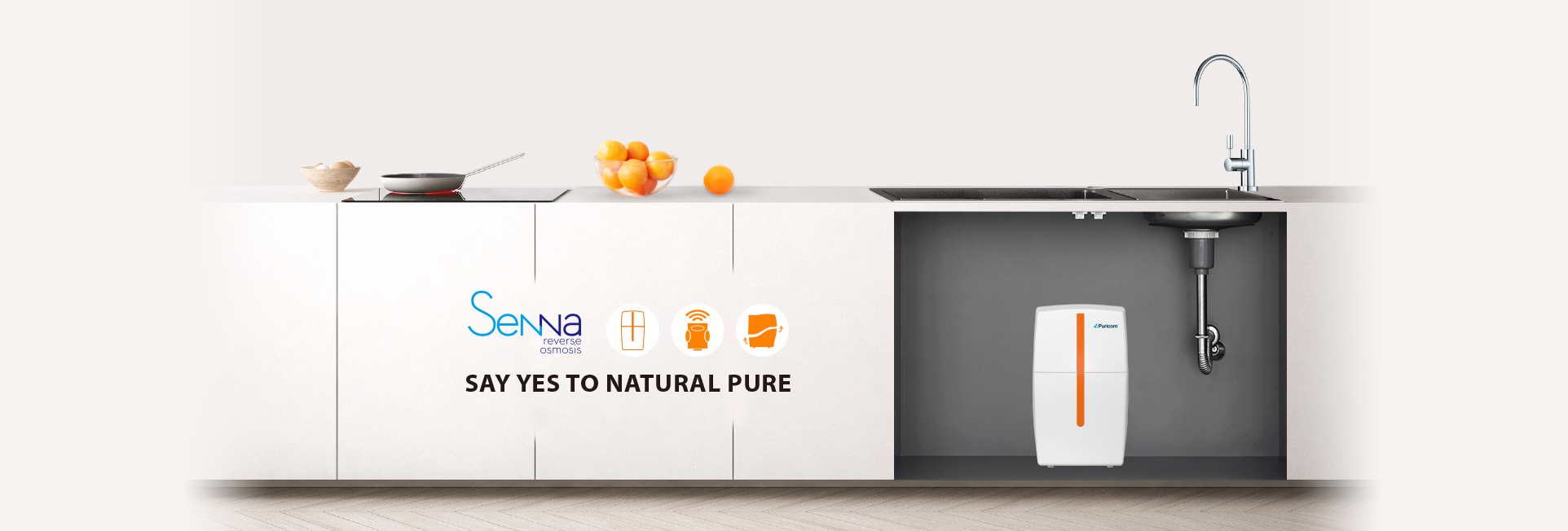 CQE-R3 Compact RO System of Puricom - Say Yes to Natural Pure