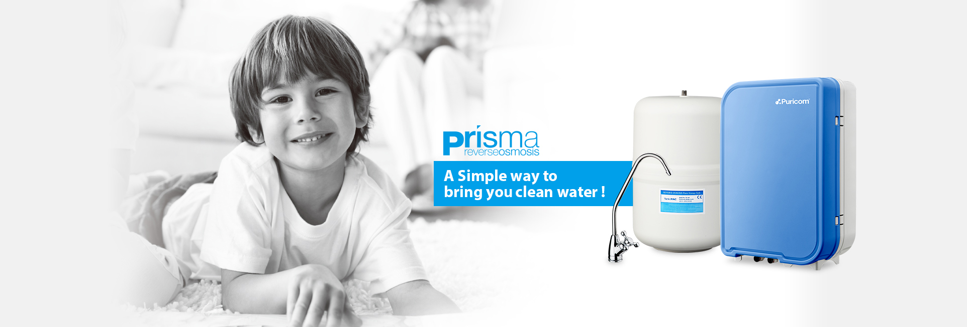 CHA Traditional RO Water Filtration System from PURICOM